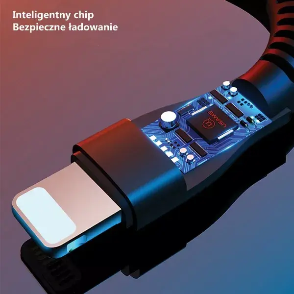 usams Lightning braided cable U33 1.2 m Photo 5