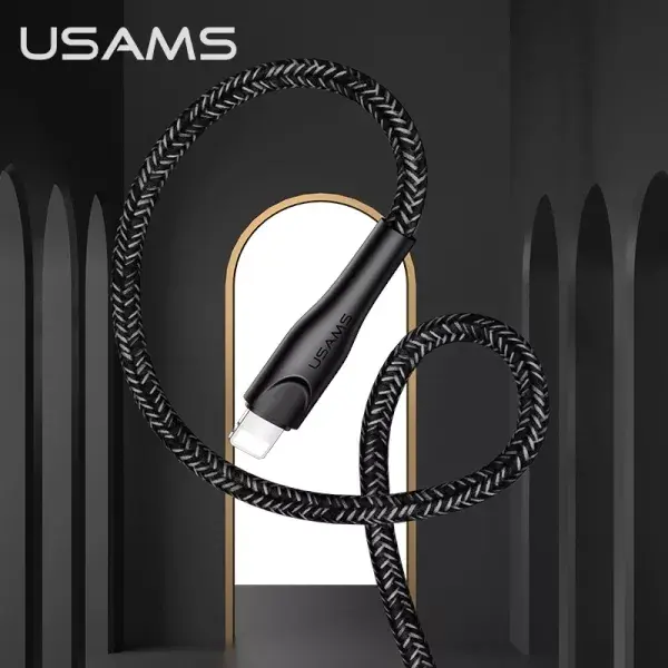 usams U41 Lightning USB cable 1 m 2A Photo 3
