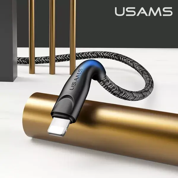 usams U41 Lightning USB cable 1 m 2A Photo 4