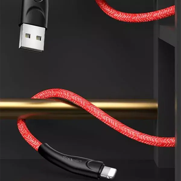 usams U41 Lightning USB cable 1 m 2A Photo 5