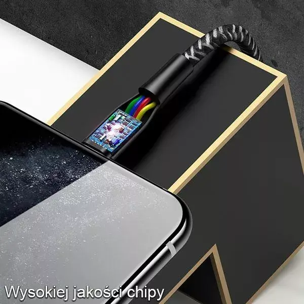 usams U41 Lightning cable 2m 2A Photo 3