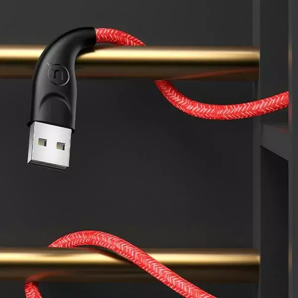 usams SJ393 microUSB braided cable 1m 2A Photo 7
