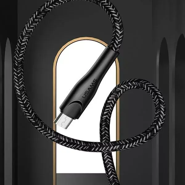 USAMS microUSB U41 3m 2A cable SJ399USB02 Photo 5