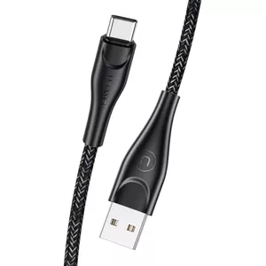 USB-C braided cable usams SJ392USB01 1 m, 2A, black