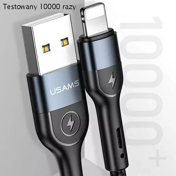 usams SJ423 Lightning braided cable 1.2 m Photo 6