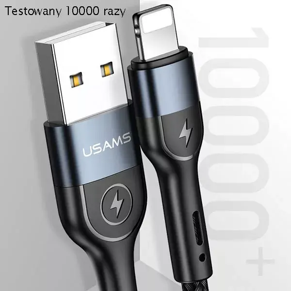 usams U48 SJ423USB02 Lightning cable 1.2 m Photo 6
