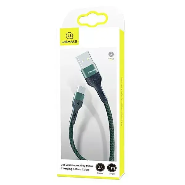 usams U55 SJ450USB02 micro USB плетёный 1 м Photo 7