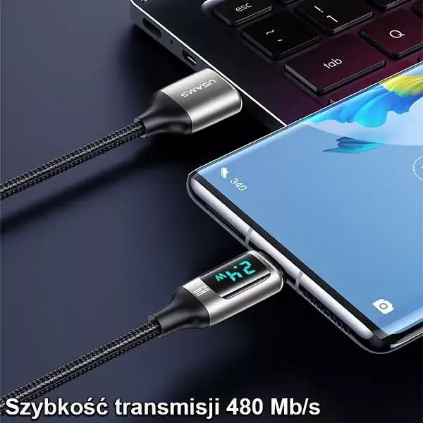 USB-C kabelis usams U78 SJ544USB02 1,2 m Photo 5