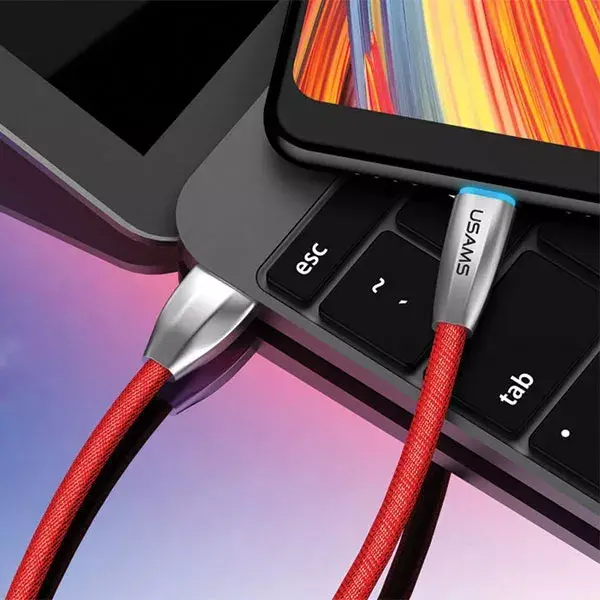 USB-C кабель usams TCZSUSB04 1,2 м Photo 2