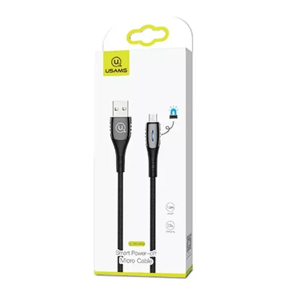 usams U-Tone microUSB cable 1.2 m SJ346USB01 Photo 10
