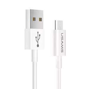 USB cable usams U23 microUSB 2A Fast Charge 1m white SJ284USB01