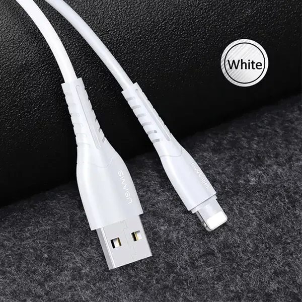 usams SJ364USB02 Lightning USB kabelis 1 m Photo 2