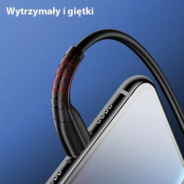 usams SJ364USB02 Lightning USB kabelis 1 m Photo 3