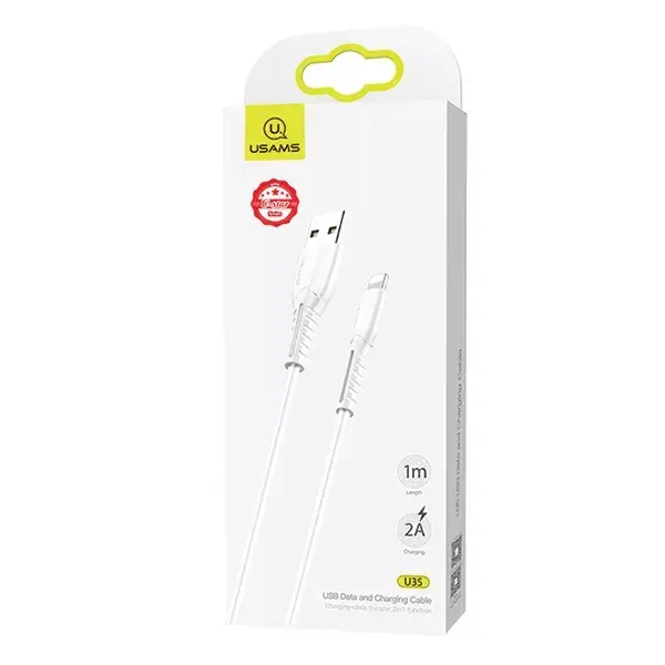 usams SJ364USB02 Lightning USB kabelis 1 m Photo 6
