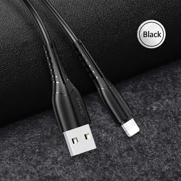 Кабель USAMS SJ364USB01 Lightning 1 м 2A Photo 2