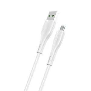 USB data cable usams SJ375 microUSB 1 m 4A fast charge white