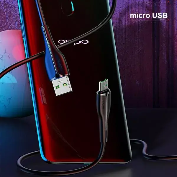 usams SJ375 microUSB 1 m 4A cable Photo 2