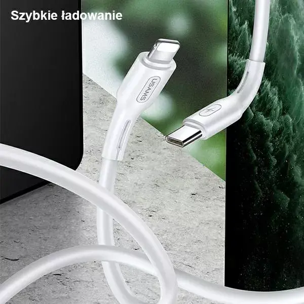 USAMS U43 USB-C to Lightning Cable 30W 1.2m Photo 3