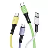 usams USB-C kabelis SJ436USB04 — 1 m, 2A Photo 3