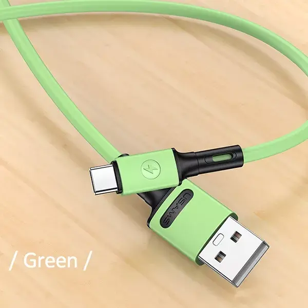 USB-C cable usams SJ436USB02 — 1 m, 2 A Photo 2
