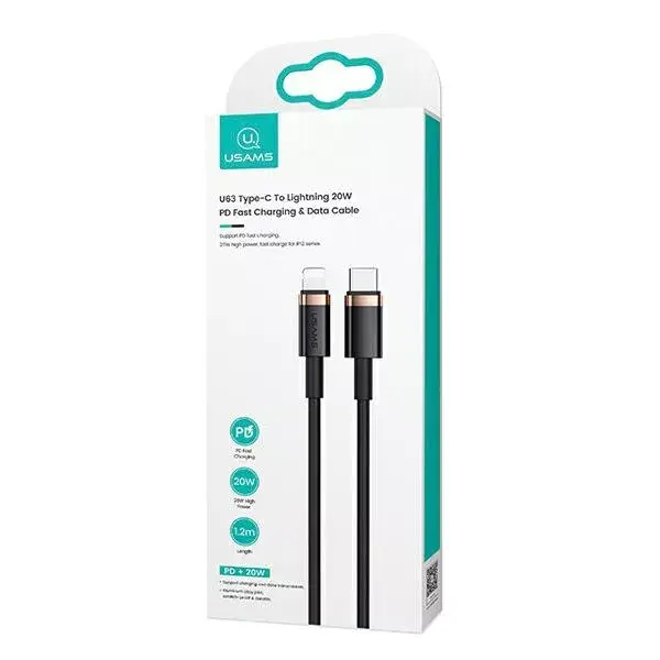 USB-C to Lightning cable usams SJ484 1.2 m 20W Photo 8