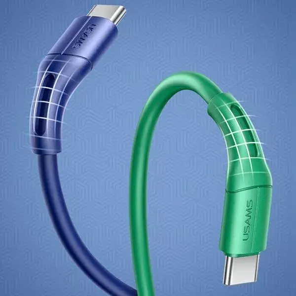 USB-C cable usams SJ501USB03 1 m 2A Photo 6