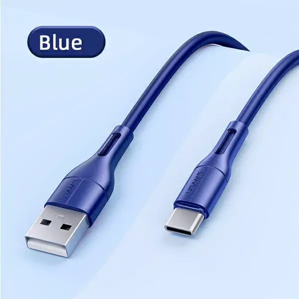 USB-C cable usams SJ501USB03 1 m 2A Photo 9