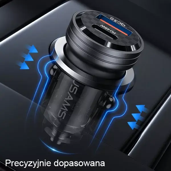 usams CC175 45W USB + USB‑C зарядное Photo 10