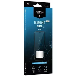 Защитное стекло MyScreenProtector для Xiaomi Redmi 12C / 11A — полное клеевое покрытие, чёрное