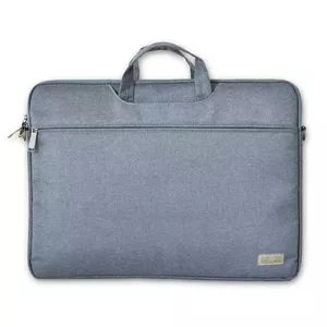 Laptop Bag Beline 16 — gray durable lightweight material, fits 16-inch laptops