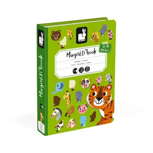 Magnetic Book JANOD Animals Magneti'book