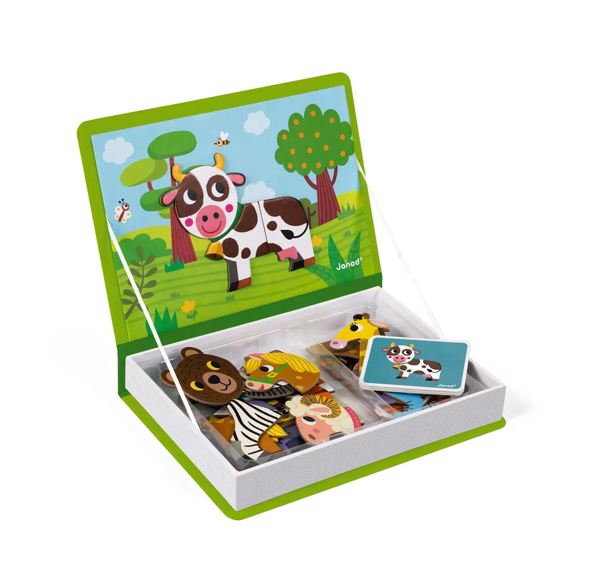 Магнитная книга JANOD Animals Magneti'book Photo 4