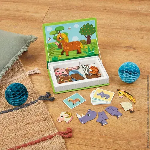 Магнитная книга JANOD Animals Magneti'book Photo 7