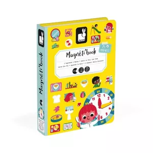 Learning Toy Janod Learn To Tell The Time Magnéti'book