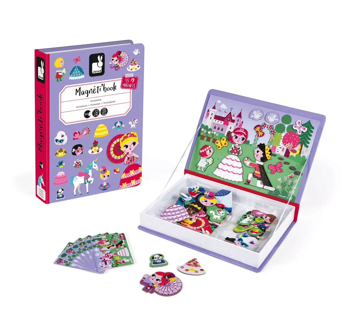 Магнитная книга JANOD Princess Magneti'book Photo 3