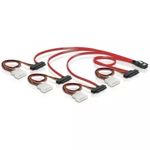 Kabelis mini SAS 36pin uz 4x SAS 29pin DeLOCK 83059