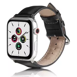 Ремешок Beline кожаный для Apple Watch 38/40/41 мм, черный