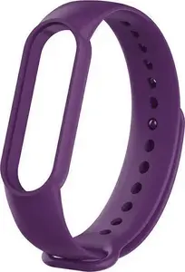 Ремешок для Mi Band 7/6/5 Beline — фиолетовый силиконовый браслет, совместим с Mi Band 7, 6, 5