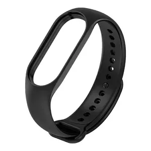 Beline replacement strap for Mi Band 7/6/5 — black, compatible fitness tracker band