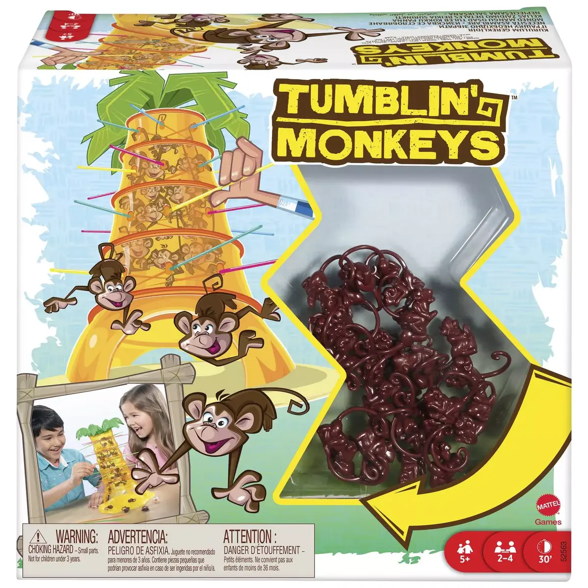Настольная игра MATTEL TUMBLIN' MONKEYS Photo 5