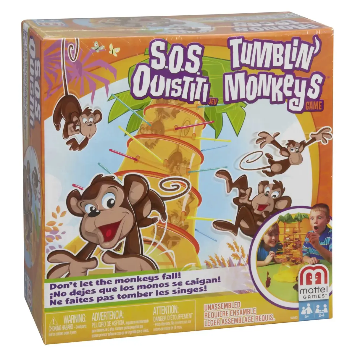 Настольная игра MATTEL TUMBLIN' MONKEYS Photo 13