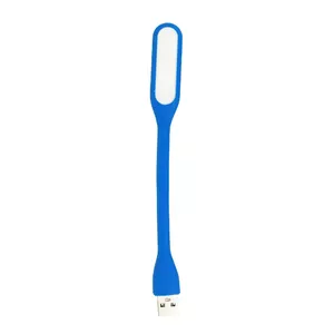 Mini LED lampa Silikona USB Blue