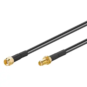 Goobay WLAN antenas pagarināšanas kabelis 10m RP-SMA savienotājs