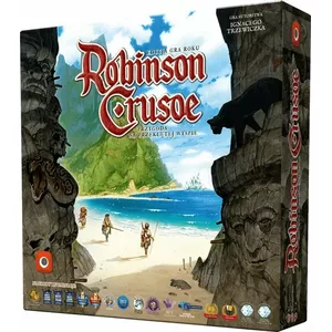 Board game Portal Games Robinson Crusoe: Adventure on the Cursed Island - cooperative survival scenario-based gameplay