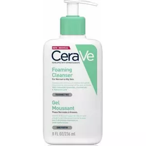 CeraVe sejas un ķermeņa attīrošais želejs 236 ml — maiga neizžāvējoša formula ar keramīdiem un hialuronskābi