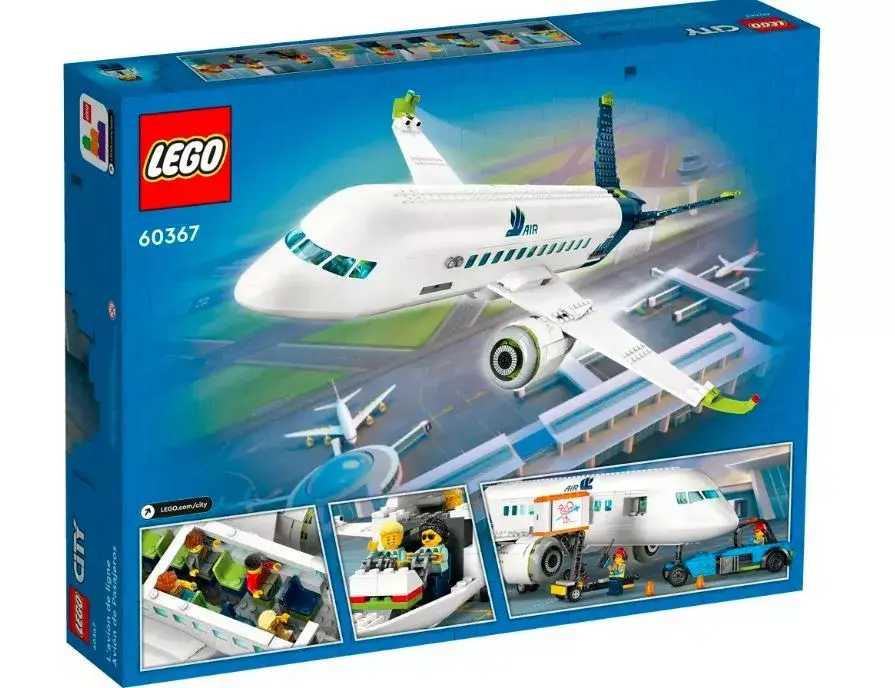 LEGO Passenger Plane 60367 building set Photo 4