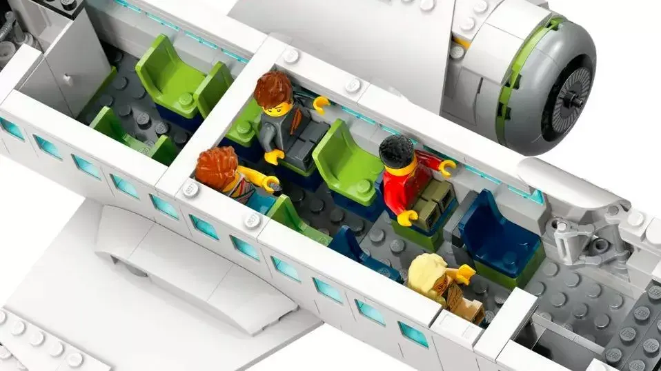 LEGO Passenger Plane 60367 building set Photo 5