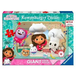 Пазл Ravensburger 24 элемента Gigant «Koci Domek Gabi» – 24 деталей, крупный формат, детский