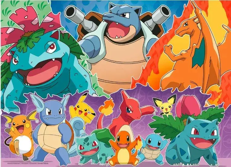 Ravensburger Puzzle 4 x 100 detaļas 05651 Pokémon Photo 3