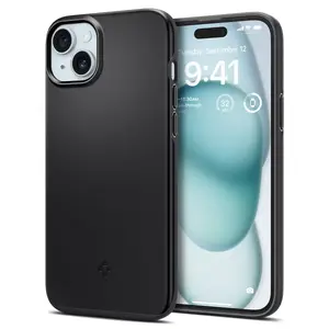 Vāks Spigen ACS06776 iPhone 15 15.5 cm Melns